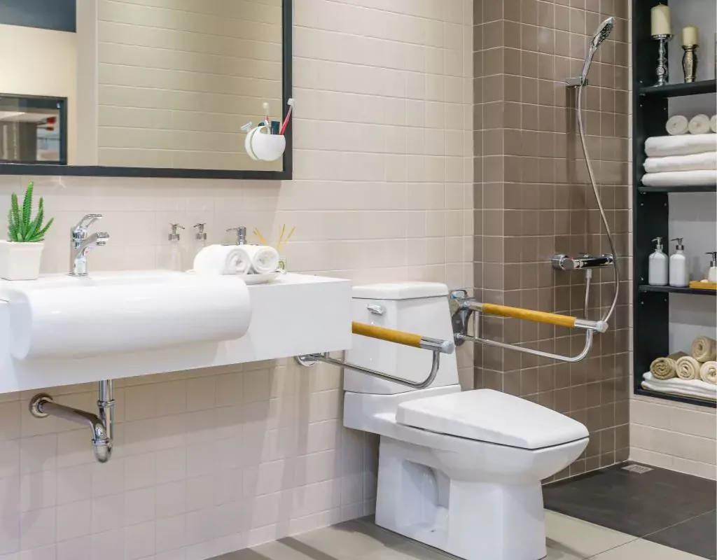 Bonus Barriere Architettoniche 75%: Guida Completa 2026 2 Bagno moderno attrezzato per accessibilità e mobilità ridotta