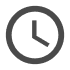 mdi clock outline