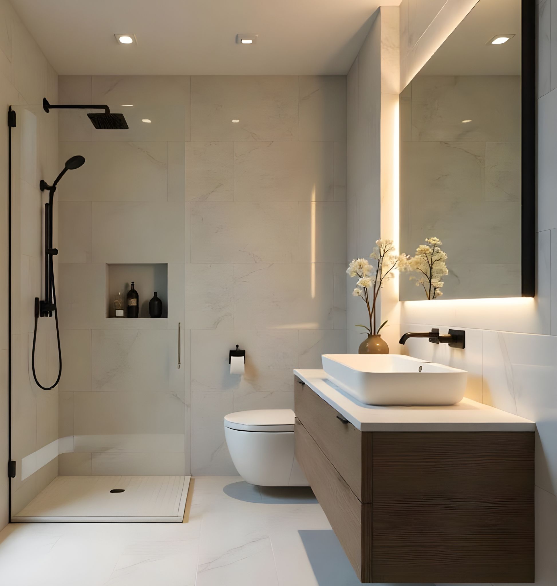 bagno moderno ristrutturato