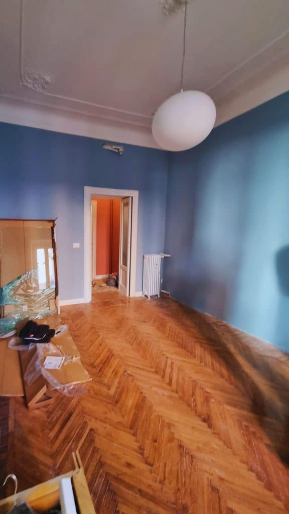 bilocale post ristrutturazione di 50 mq con parquet