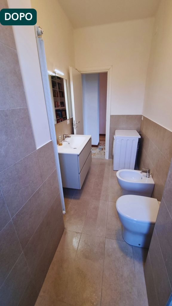 bagno 5 mq arredato e ristrutturato