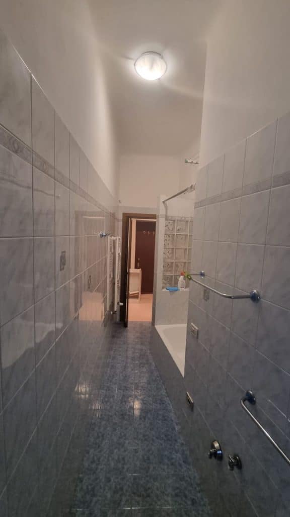 bagno ristrutturato dopo 6 mq