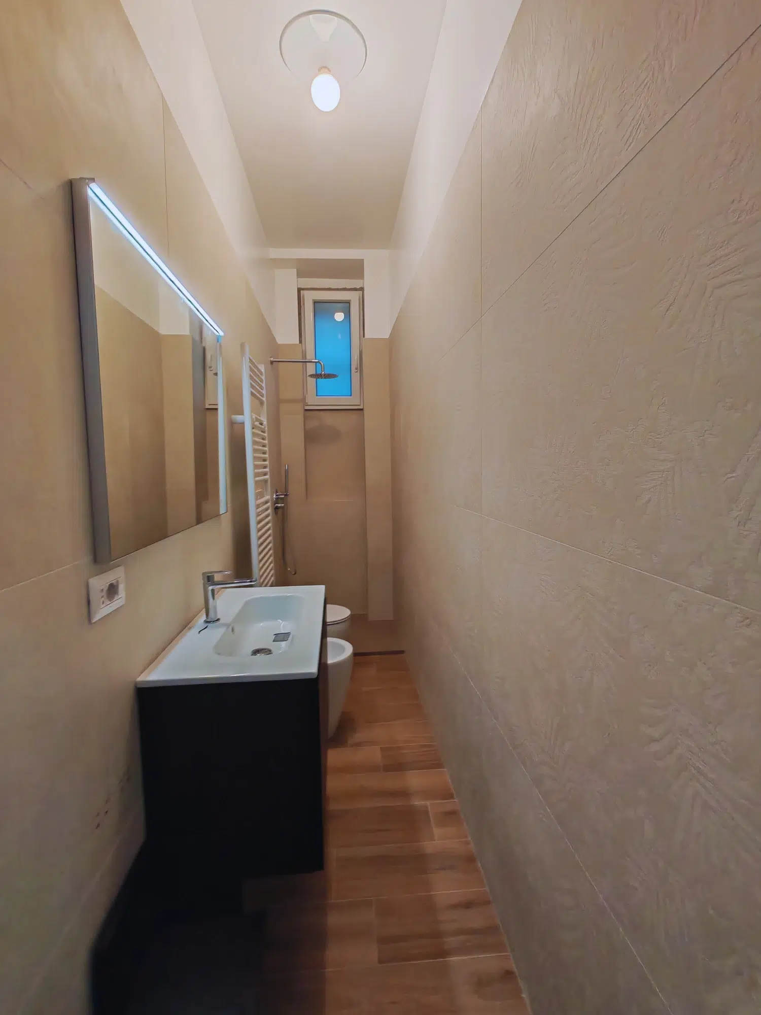 Bagno dopo ristrutturazione Milano Morgagni